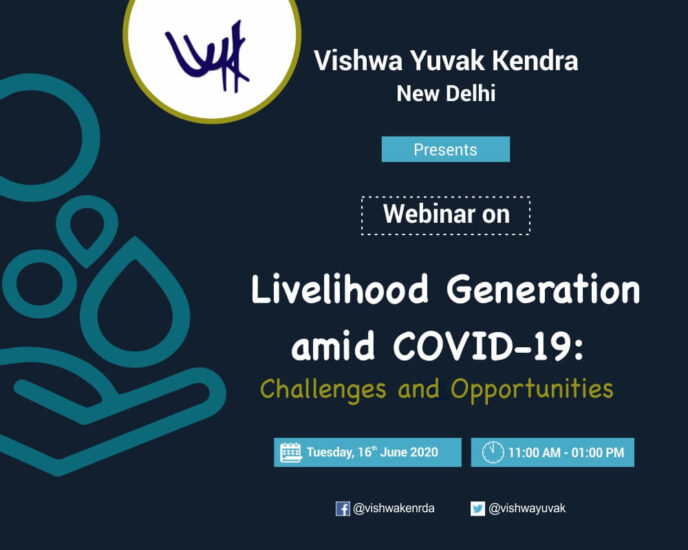 Livelihood Generation amid COVID-19: Challenges and Opportunities