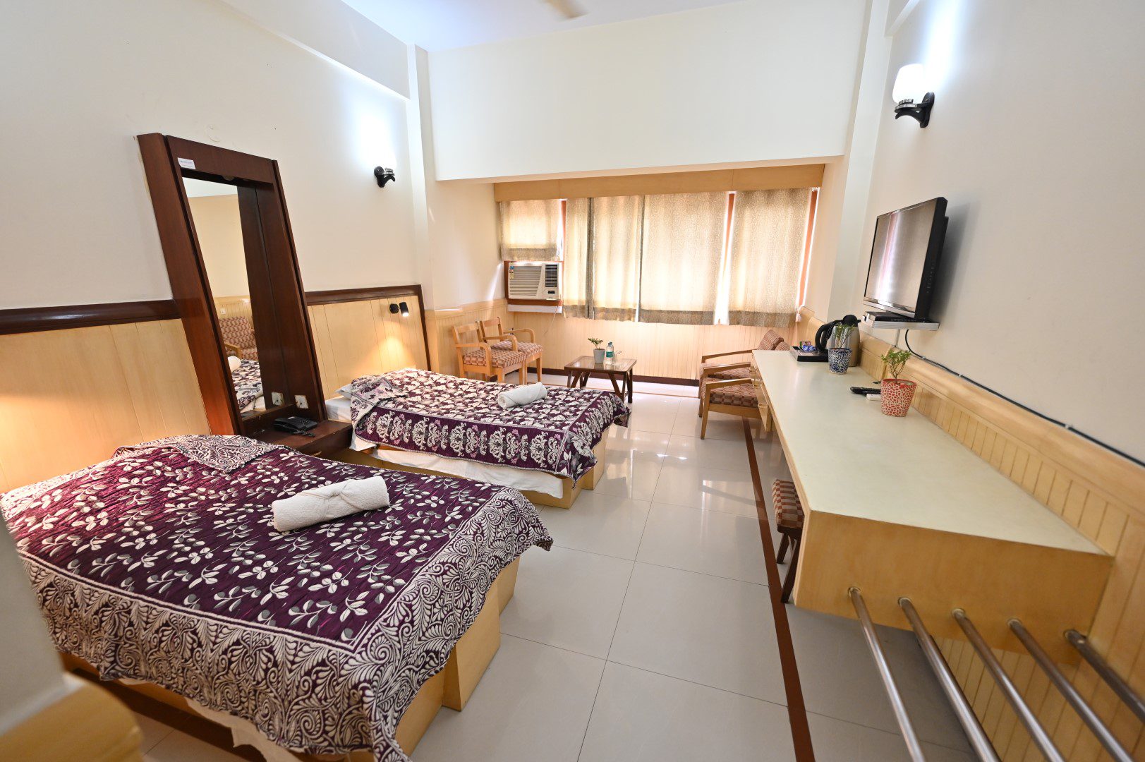 38 Double-Bed Rooms